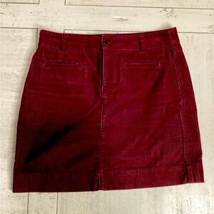Corduroy skirt